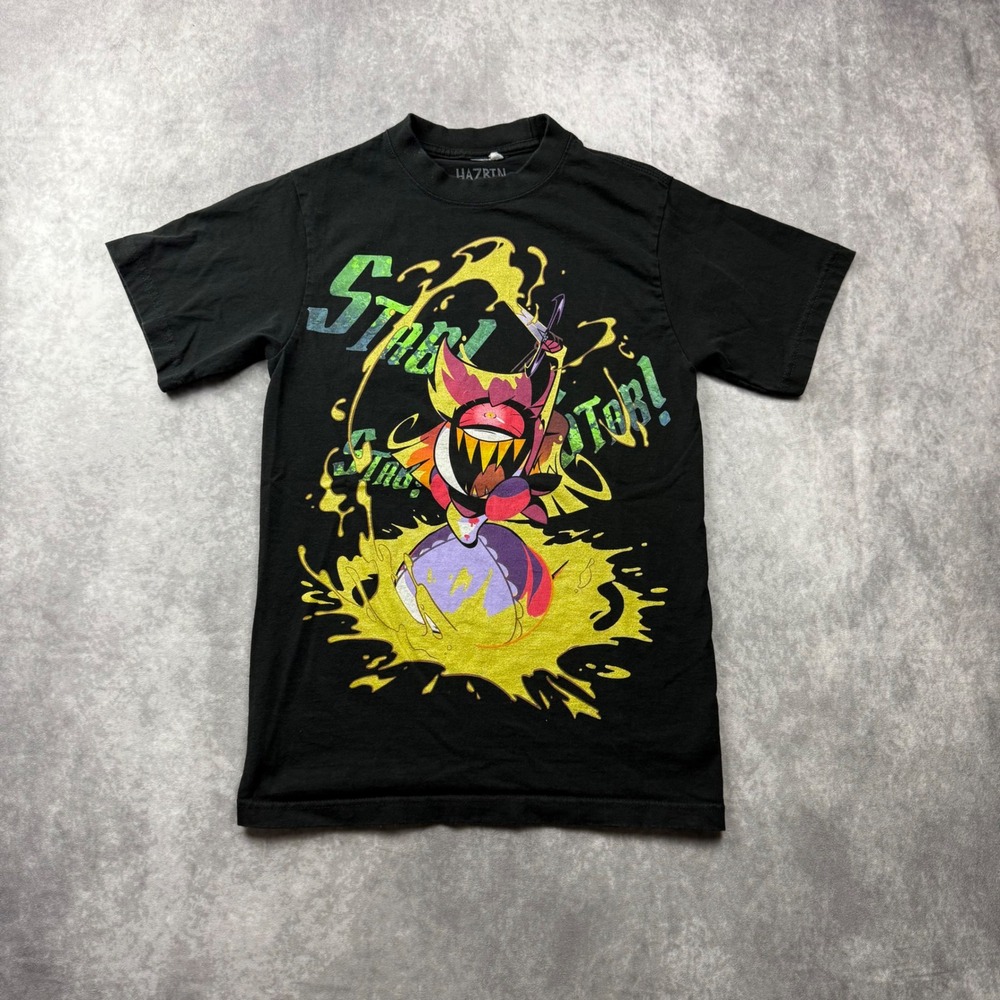 Hazbin Hotel Niffty Graphic T-Shirt Mens Small Black Amazon Animation Tee